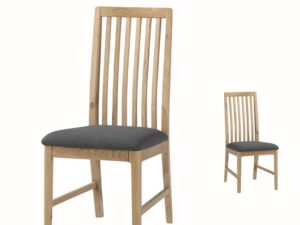 Dunmore oak dining chair