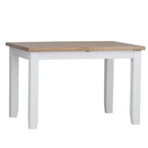 Eastry Oak painted medium extending table