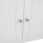 Eastry oak painted large bookcase