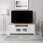 Eastry oak painted large tv unit