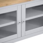 Eastry oak painted standard tv unit