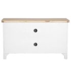 Eastry oak painted standard tv unit