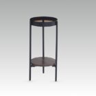 Soho round lamp table