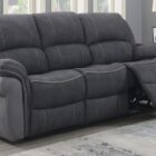 Kingston 3 seater manual reclining sofa