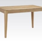 Dunmore oak 160cm fixed dining table