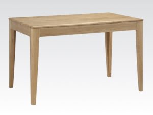 Dunmore oak 160cm fixed dining table