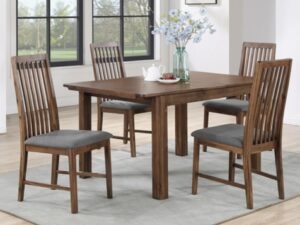 Monterey 120cm  extending  dining table and 4 chairs