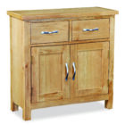 Trinity petite oak mini sideboard