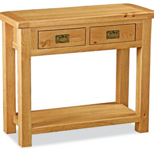 Bergerac Oak console table