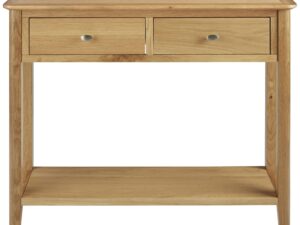 Bristol oak console table