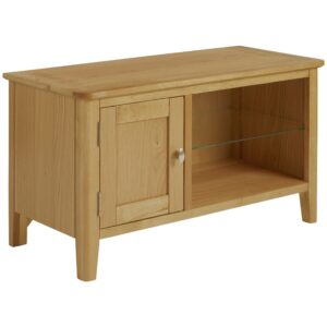 Bristol oak small TV unit