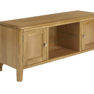 Bristol oak large TV unit