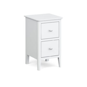 Hampstead 2 drawer narrow bedside