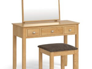 Bristol oak dressing table set