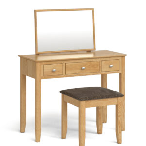 Bristol oak dressing table set