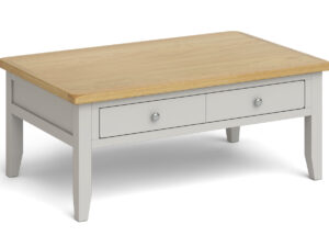 Surrey oak painted large coffee table