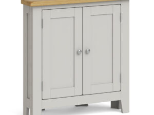 Surrey oak painted corner cupboard