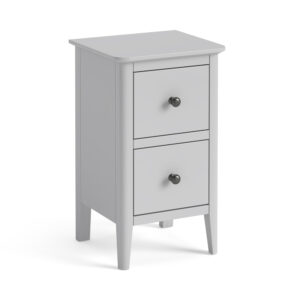 Stowmarket 2 drawer narrow bedside