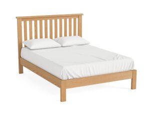Bergerac Petite Oak 4'6 bedframe