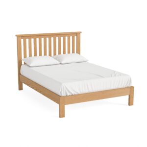 Bergerac Petite Oak 4'6 bedframe