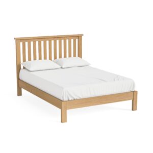 Trinity Petite Oak 4'6 bedframe