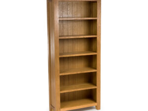 Hampshire oak large bookcase