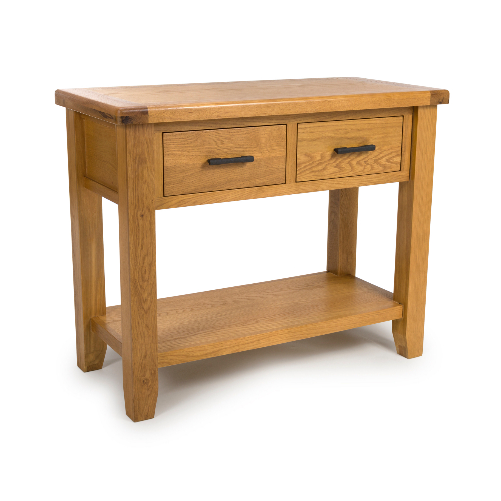 Ham-009-1. Jpg Hampshire oak large console table