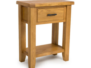 Hampshire oak small console table