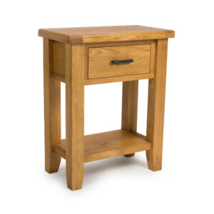 Hampshire oak small console table