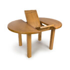 Hampshire oak round extending table