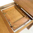 Hampshire oak round extending table