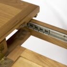 Hampshire oak medium extending table