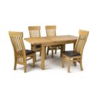 Hampshire oak medium extending table
