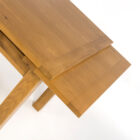 Hampshire oak drawer leaf table