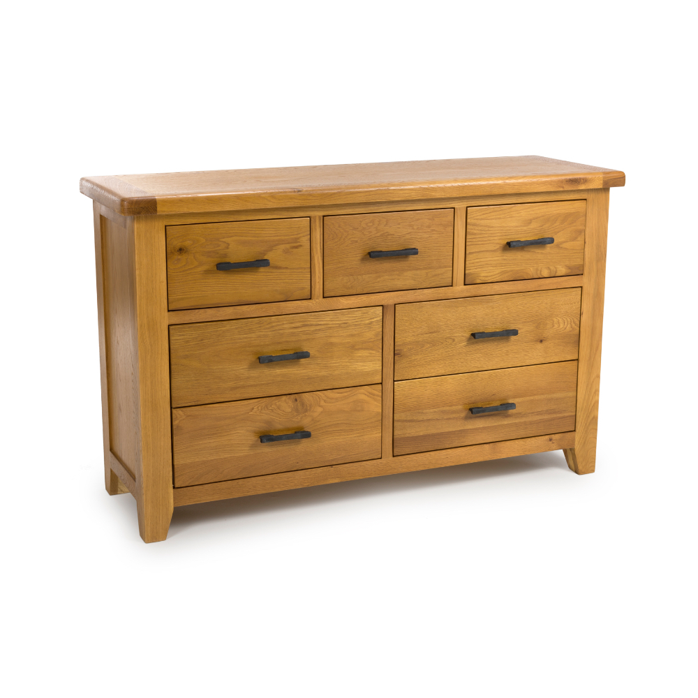 Ham-413. Jpg Hampshire oak 6 drawer chest