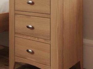 Galaxy oak large bedside