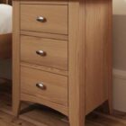 Galaxy oak 2 over 3 chest of drawers