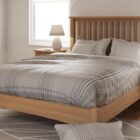 Galaxy oak 2 over 3 chest of drawers