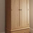 Galaxy oak bed frame