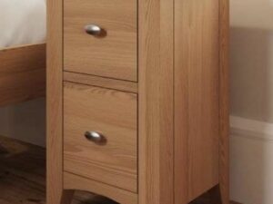 Galaxy oak small bedside