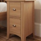 Galaxy oak 2 over 3 chest of drawers