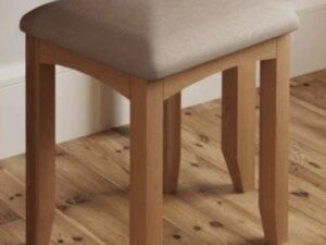 Galaxy oak dressing table stool