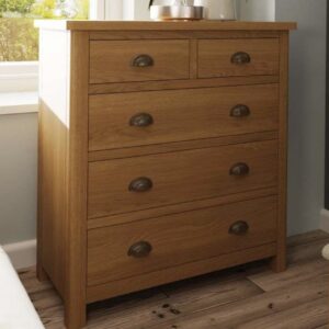 Ramsgate oak 2 over 3 chest