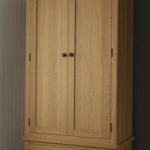 Ramsgate oak gents wardrobe