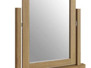 Ramsgate oak dressing table mirror