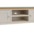 Ramsgate oak painted large tv unit Ramsgate oak painted large tv unit