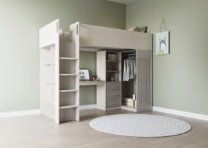 Jupiter high sleeper bed