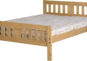 Rio 4'6 pine bed frame