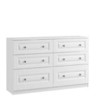 Lazio 6 drawer twin chest Lazio 6 drawer twin chest