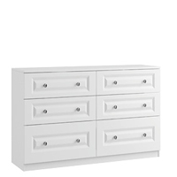 Lazio 6 drawer twin chest